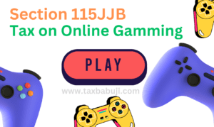 Tax on online gamming